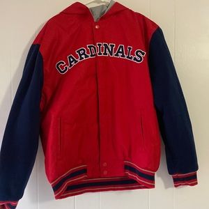 reversible cardinals jacket size M/L